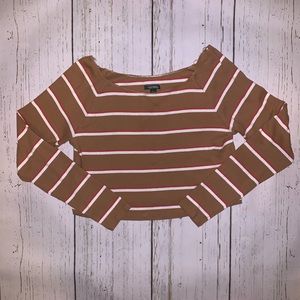 Wild Fable Striped Crop Top XXL
